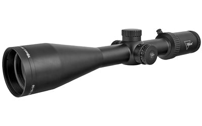 Trijicon Tenmile 6-24x50mm Second Focal Plane Riflescope with Red LED Dot -  MRAD Ranging -  30mm Tube -  Matte Black -  Low Capped Adjusters