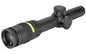 Trijicon AccuPoint 1-4x24mm Riflescope Standard Duplex Crosshair with Green Dot -  30mm Tube -  Matte Black -  Capped Adjusters