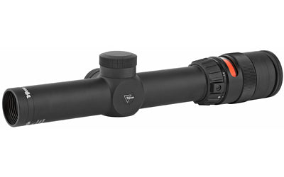 Trijicon Accupoint Rifle Scope -  1-4X24mm -  30mm -  German #4 Crosshair With Green Dot Reticle -  Matte