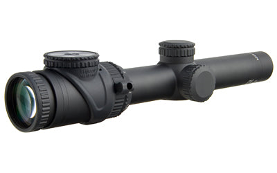 Trijicon AccuPoint 1-6x24mm Riflescope Standard Duplex Crosshair with Green Dot -  30mm Tube -  Matte Black -  Capped Adjusters