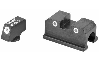 Trijicon Tritium Night Sight -  Fits M&P -  Green/Green -  Matte Finish -  3 Dot
