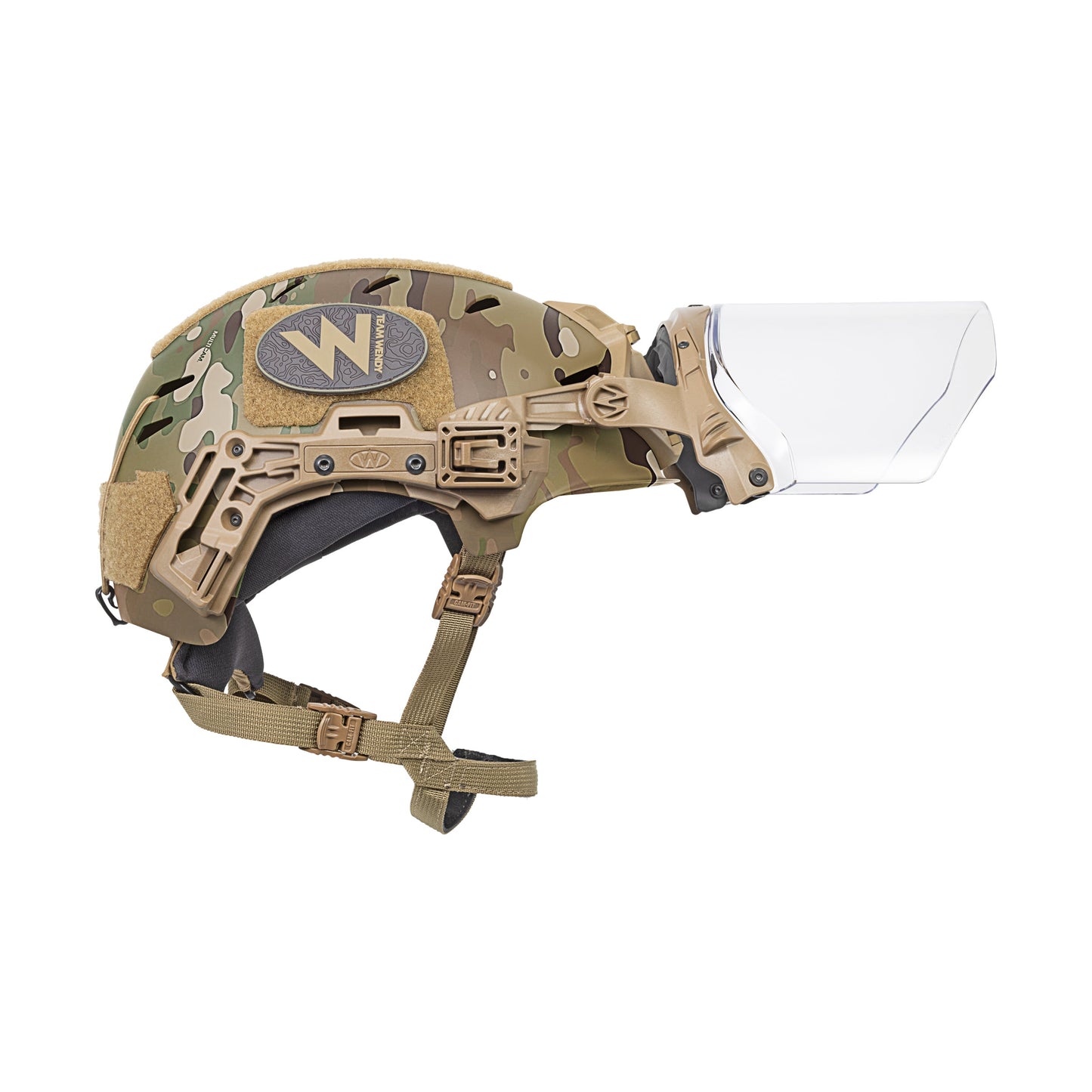 Team Wendy Exfil Face Shield - All Sizes & Colors Available (Upgraded to EXFIL Face Shield V2)