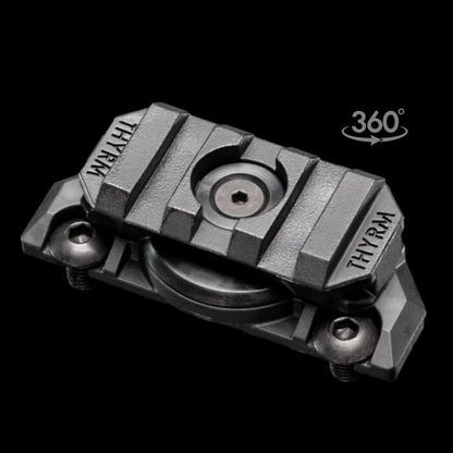 Thyrm VariArc - 360 Degree Helmet Light Mount with Integrated Picatinny Rail