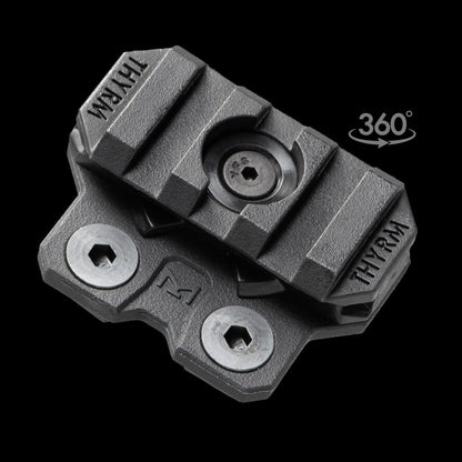 Thyrm VariArc - 360 Degree Helmet Light Mount with Integrated Picatinny Rail