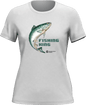 Fishing Pixelated T-Shirt for Women