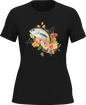 Fishing Flower T-Shirt for Women