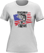 Fisherman American Empire Color T-Shirt for Women