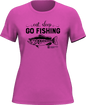 Eat Sleep Go Fishing T-Shirt for Women