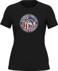 Outdoorsman Fishing Club Patriotic T-Shirt for Women