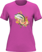 Fishing Flower T-Shirt for Women