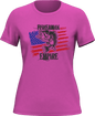 Fisherman American Empire Color T-Shirt for Women