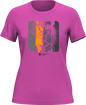 Fishing Grunge Bars T-Shirt for Women