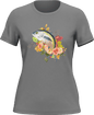 Fishing Flower T-Shirt for Women