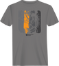 Fishing Grunge Bars Man T-Shirt