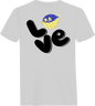 Love Fishing Blue Blowfish Globe Man T-Shirt