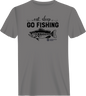 Eat Sleep Go Fishing Man T-Shirt