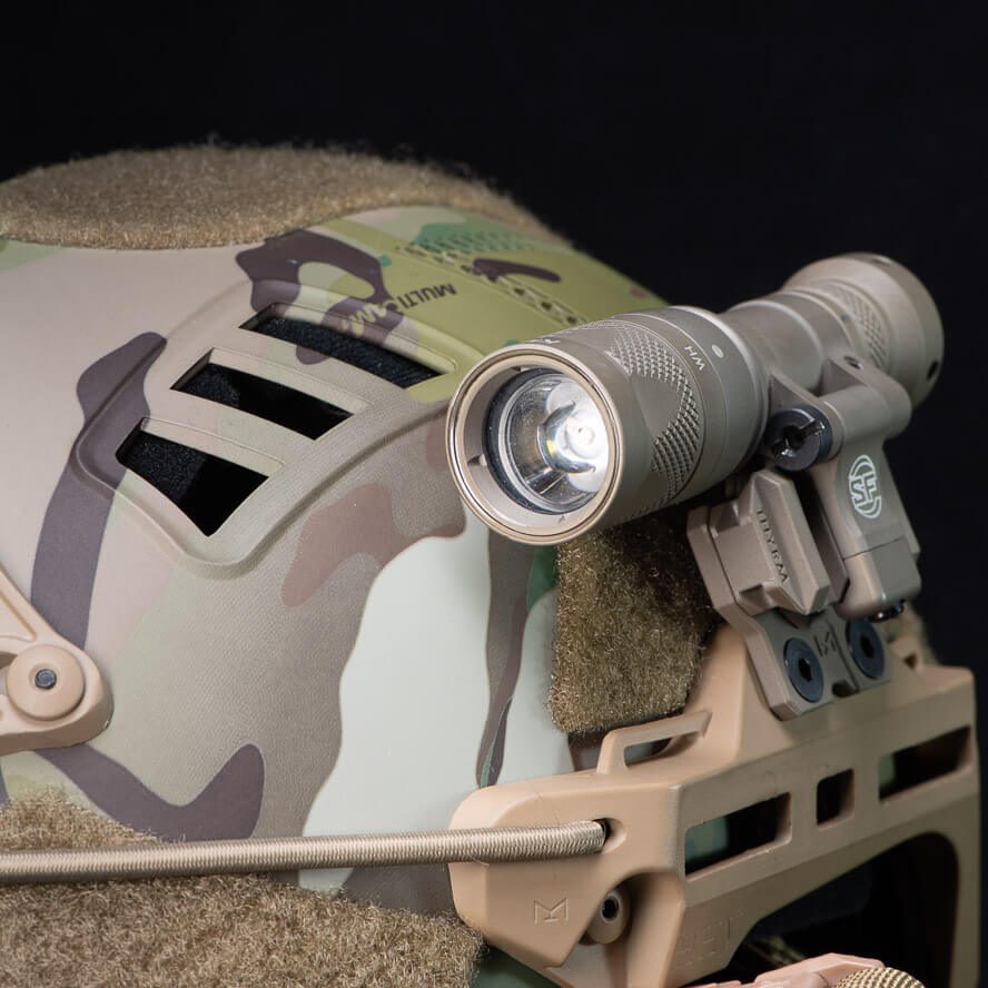 Thyrm VariArc - 360 Degree Helmet Light Mount with Integrated Picatinny Rail
