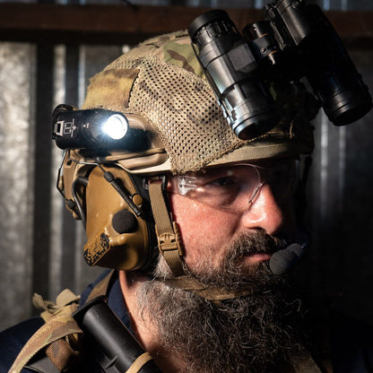 Thyrm VariArc - 360 Degree Helmet Light Mount with Integrated Picatinny Rail
