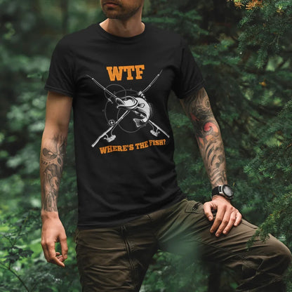 WTF Where's The Fish Man T-Shirt