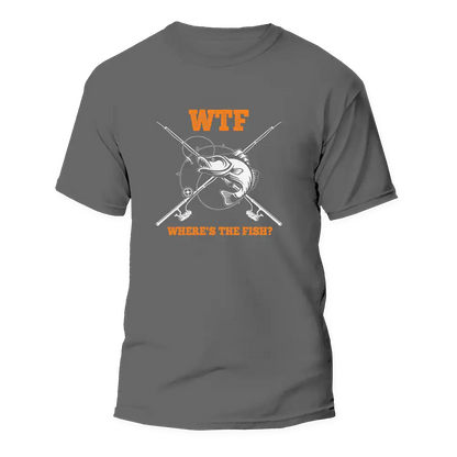 WTF Where's The Fish Man T-Shirt