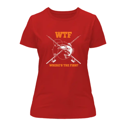 WTF Where's The Fish T-Shirt for Women