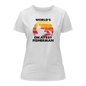 World's Okayest Fisherman T-Shirt for Women