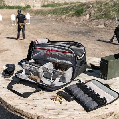 Vertx COF Heavy Range Bag - Integrated Security Cable - Fits 17" Handguns & 15L Capacity