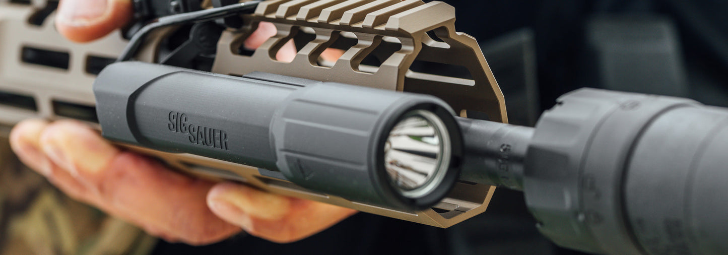 Sig Sauer Foxtrot-MSR Full Size - 1,350 Lumen High-Output Light (33k Candela) - M-LOK & Picatinny Ready