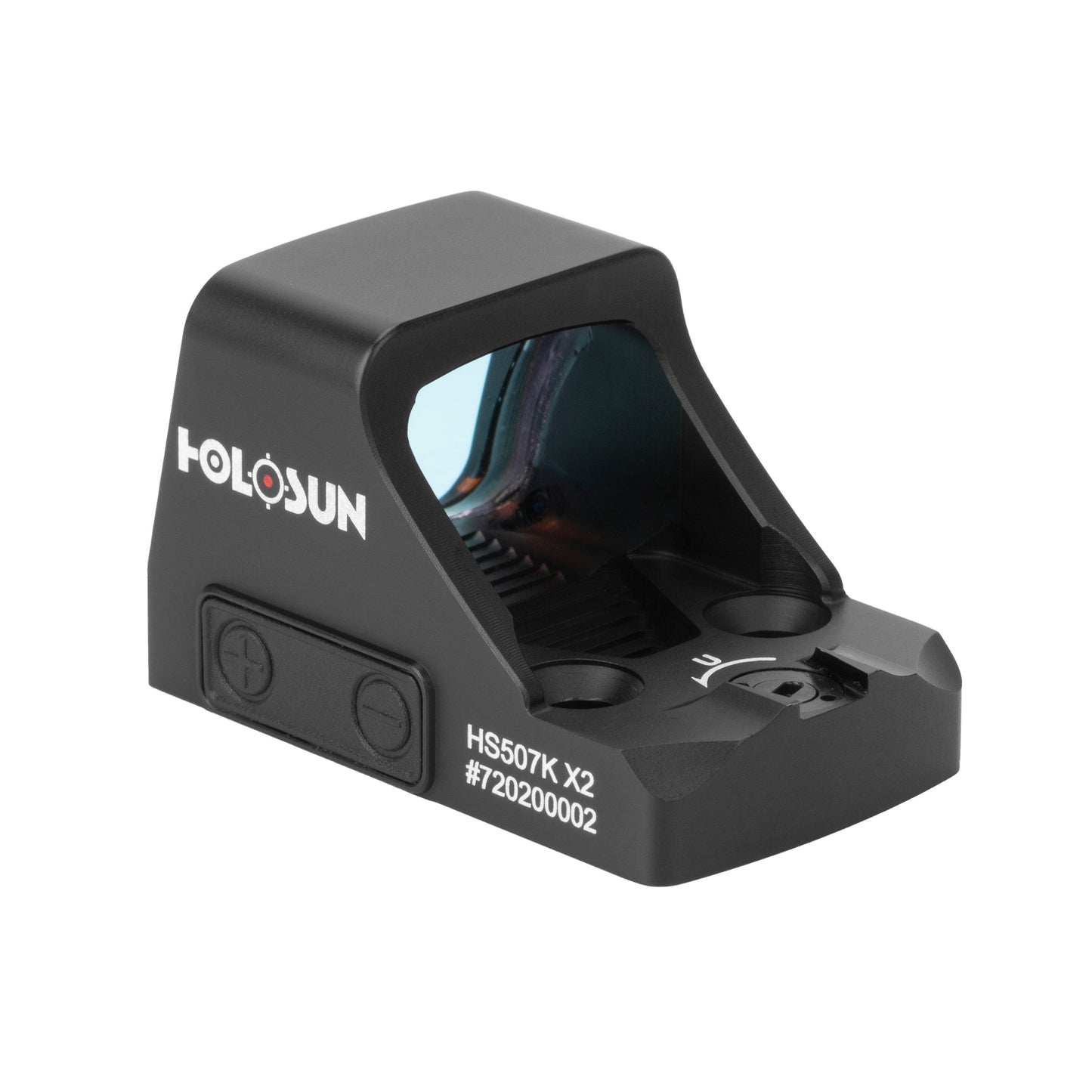 Holosun HS507K-X2 - Compact Pistol Sight for CCW - 2 MOA Dot & 32 MOA Circle (Red & Green) - Shake Awake & 50,000 Hours Battery - IP67 Waterproof