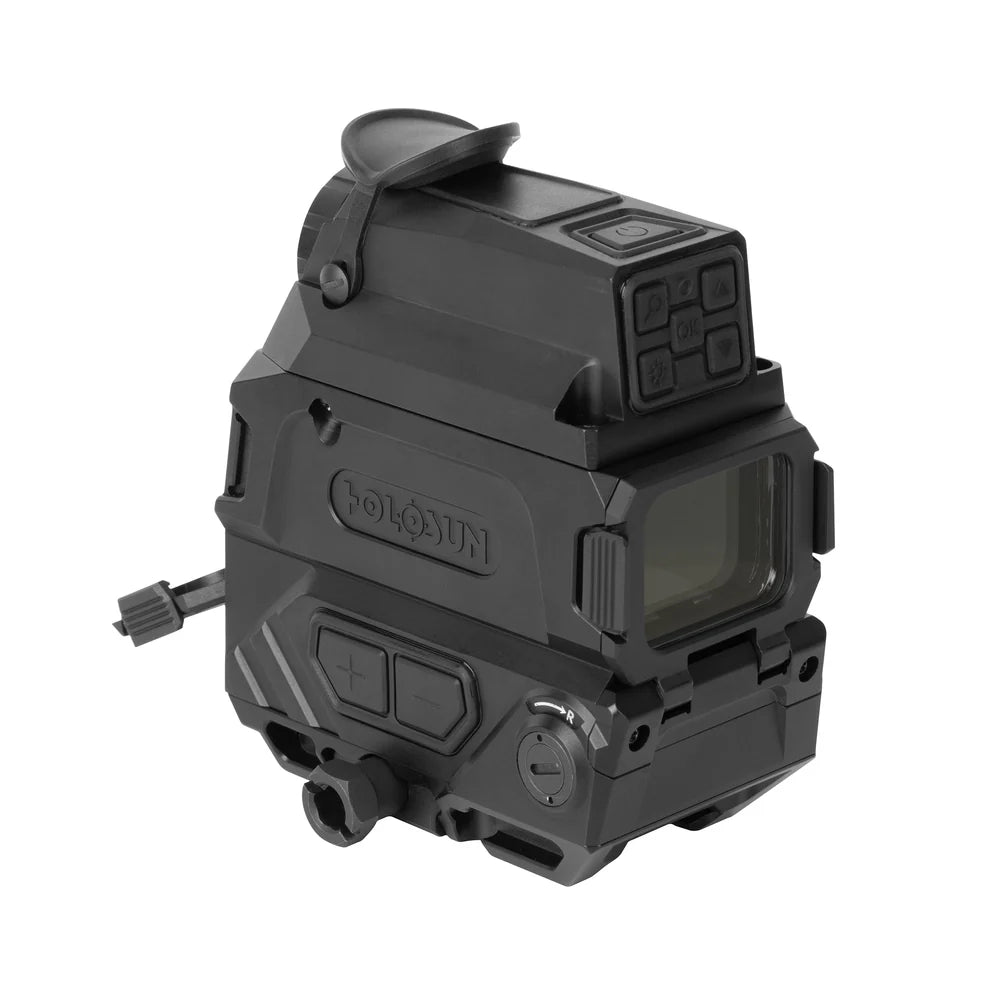 Holosun DRS-TH - Thermal Heat-Tracking Reflex Sight - 2 MOA Dot & 65 MOA Circle Aiming - 5x Digital Zoom - 24GB Video Recording - IP67 Waterproof