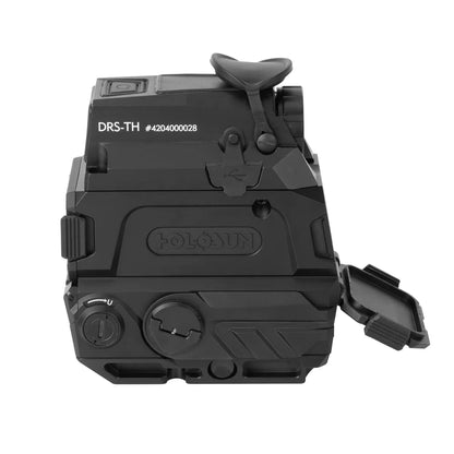 Holosun DRS-TH - Thermal Heat-Tracking Reflex Sight - 2 MOA Dot & 65 MOA Circle Aiming - 5x Digital Zoom - 24GB Video Recording - IP67 Waterproof