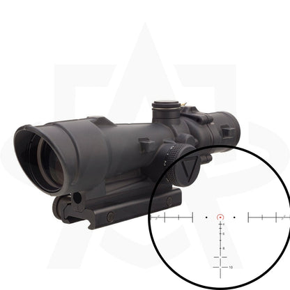 Trijicon ACOG 3.5x35 LED - 3.5x35 Scope w/ 12,000+ Hour Battery Life & TA51 Mount - Waterproof