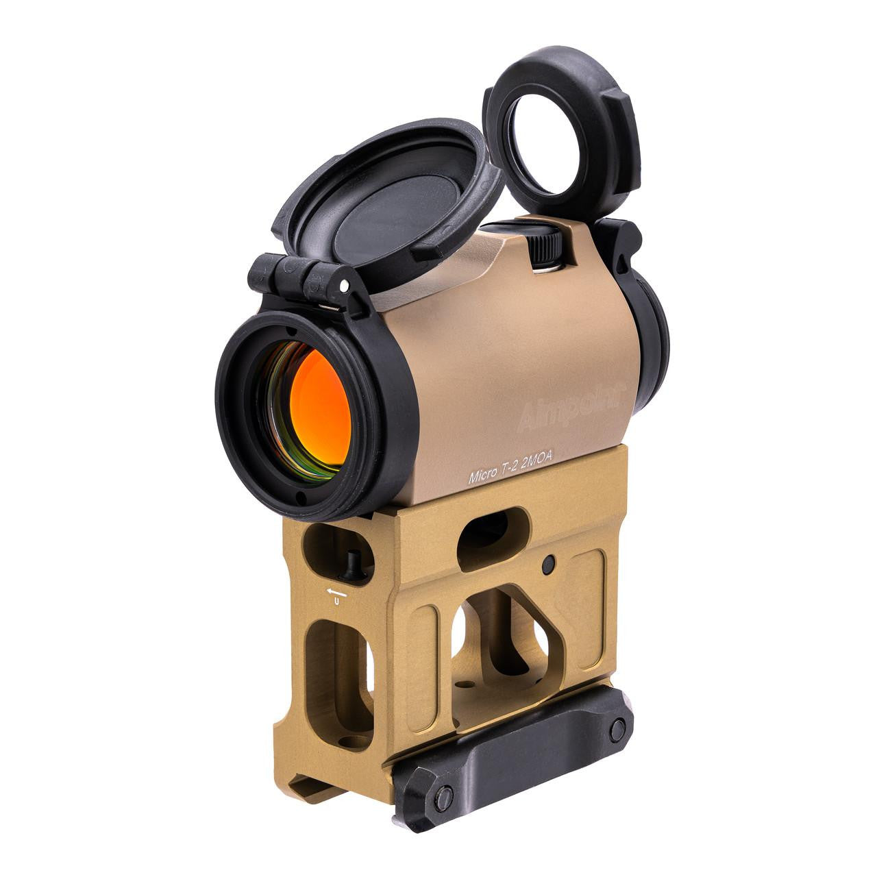Aimpoint Micro T2: Rugged 2 MOA Red Dot & 5-Year Battery - NVG Compatible & Waterproof