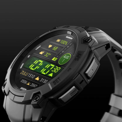 Garmin Instinct 3 Tactical - Tough Smartwatch w/ Solar Charging & 10 ATM Waterproof