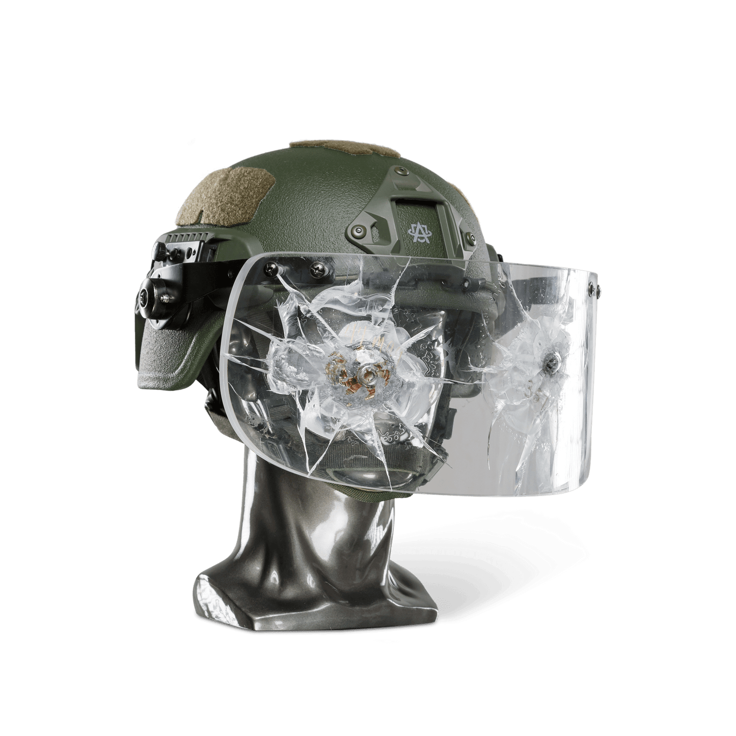 Ballistic Helmet with Face Shield - NIJ Level IIIA+