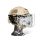Ballistic Helmet with Face Shield - NIJ Level IIIA+