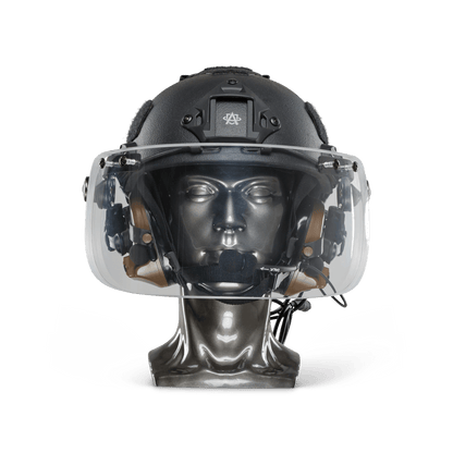 Ballistic Helmet with Face Shield - NIJ Level IIIA+