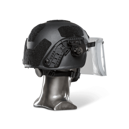 Ballistic Helmet with Face Shield - NIJ Level IIIA+