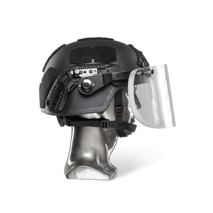 Ballistic Helmet with Face Shield - NIJ Level IIIA+
