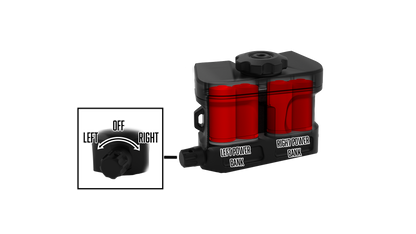 Nocturn Industries Bat Pack - Dual-Bank Backup with 96+ Hour Runtime
