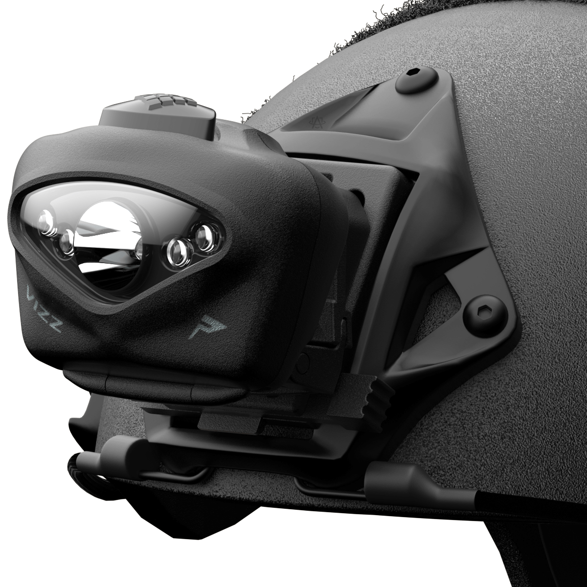 Princeton Tec Vizz Tactical MPLS - 550 Lumens Headlamp - Made in USA