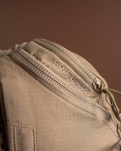 Eberlestock Brute Scout Hunting Pack - Ultralight 30L Fast-Attack Rucksack - Built to Stop Back Sweat & Shed Rain