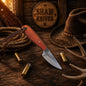 Buckaroo Rancher Waist Knife – 3″ D2 Steel & Exotic Wood Handle