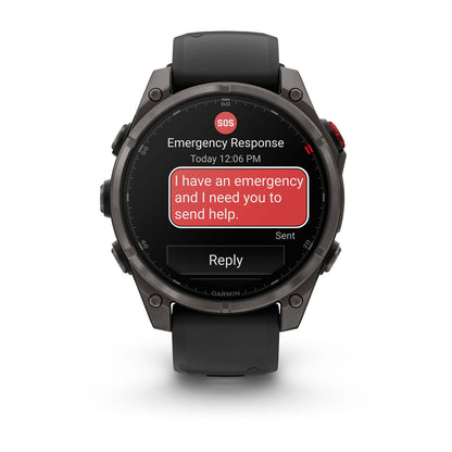 Garmin Fenix 8 Pro - Phone-Free Calling & Satellite SOS - Up to 27 day Battery
