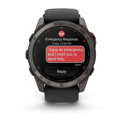 Garmin Fenix 8 Pro - Phone-Free Calling & Satellite SOS - Up to 27 day Battery