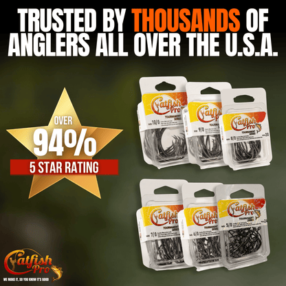 Double Offset Circle Hooks 8/0 - Value Pack