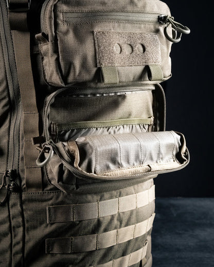 Eberlestock Mission Ruck Pack - Massive 80L Capacity & Radio-Ready Cable Routing - Full Modularity for Custom Gear Attachments