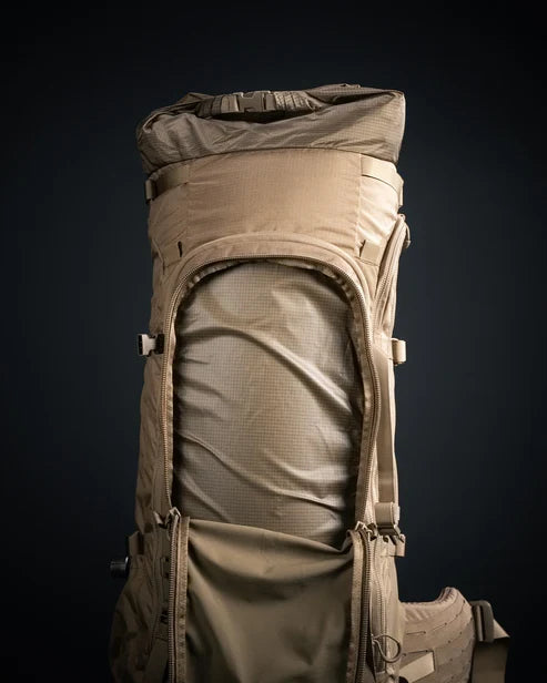 Eberlestock Brute 6500 Pack - 105L Capacity for 10-Day Missions - Pain-Free Heavy Carry System