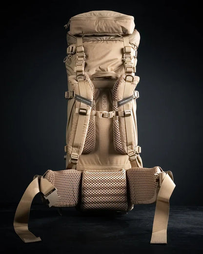 Eberlestock Brute 6500 Pack - 105L Capacity for 10-Day Missions - Pain-Free Heavy Carry System