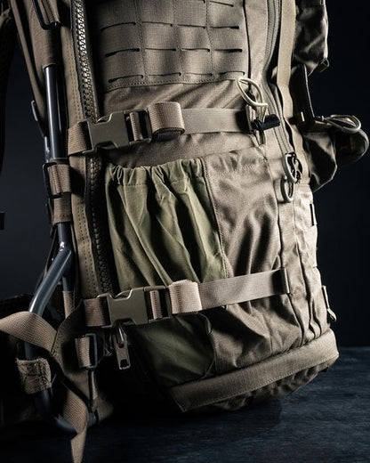Eberlestock Mission Ruck Pack - Massive 80L Capacity & Radio-Ready Cable Routing - Full Modularity for Custom Gear Attachments